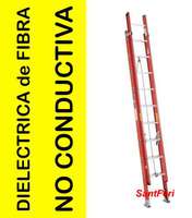 Escalera Extensible de Fibra de Vidrio Dielectrica