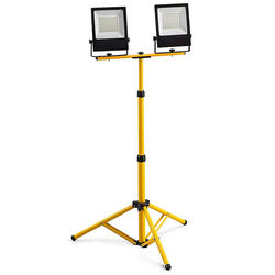 Tripode con 2 Reflector Led 50W Trabajo Profesional