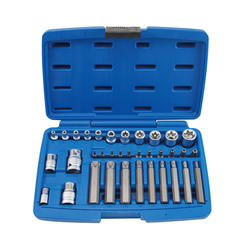 Juego de Puntas y Tubos Torx
